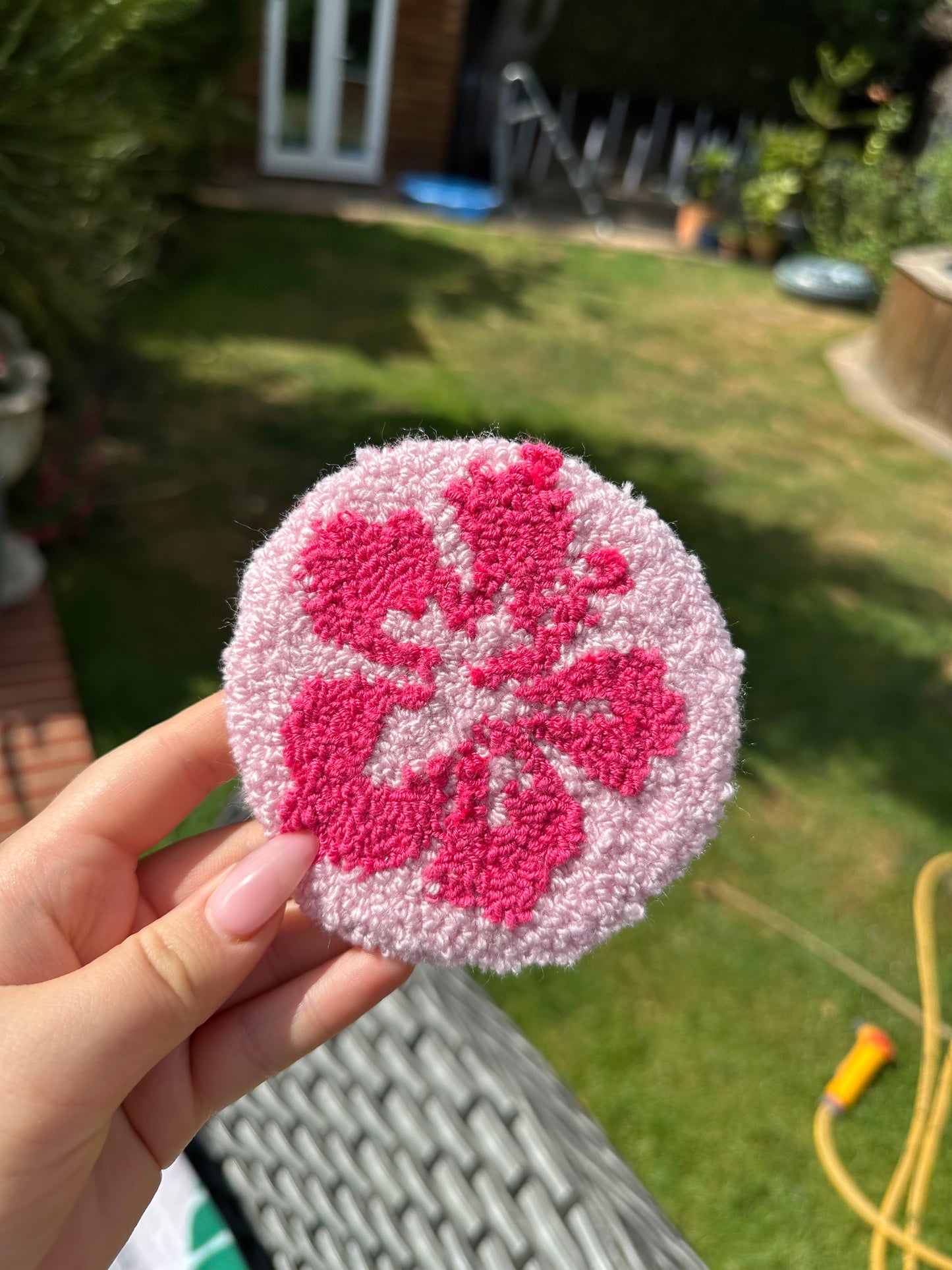 Mug Rug Pinks💞🌺🎀