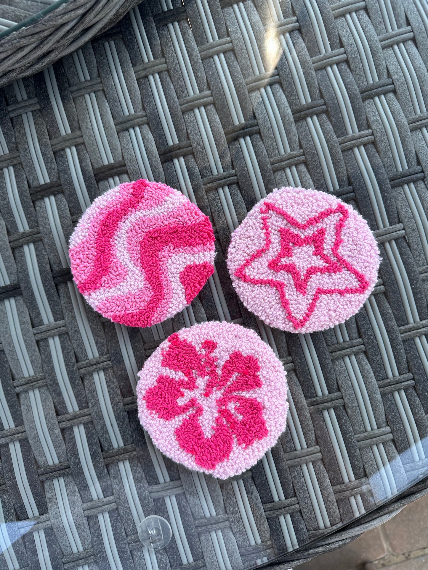 Mug Rug Pinks💞🌺🎀