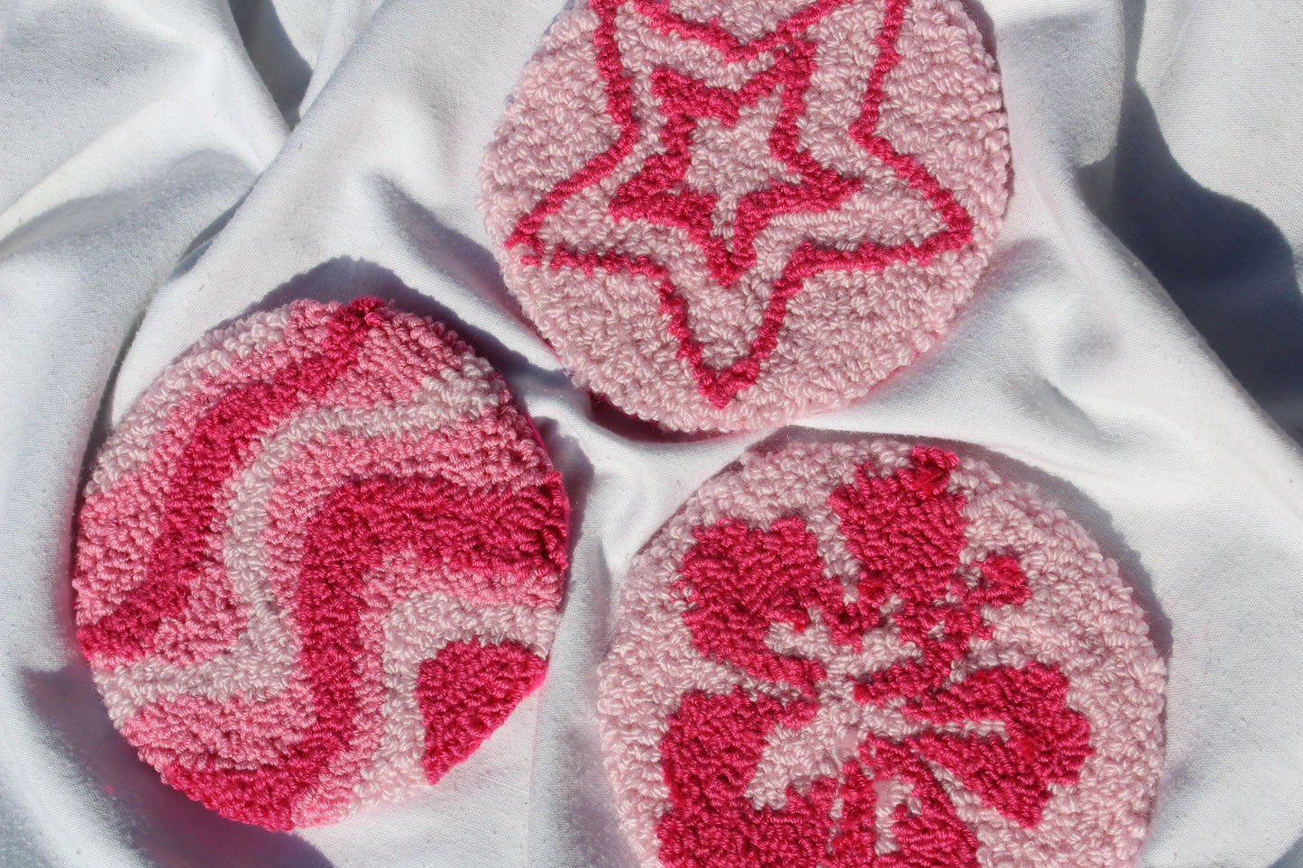 Mug Rug Pinks💞🌺🎀