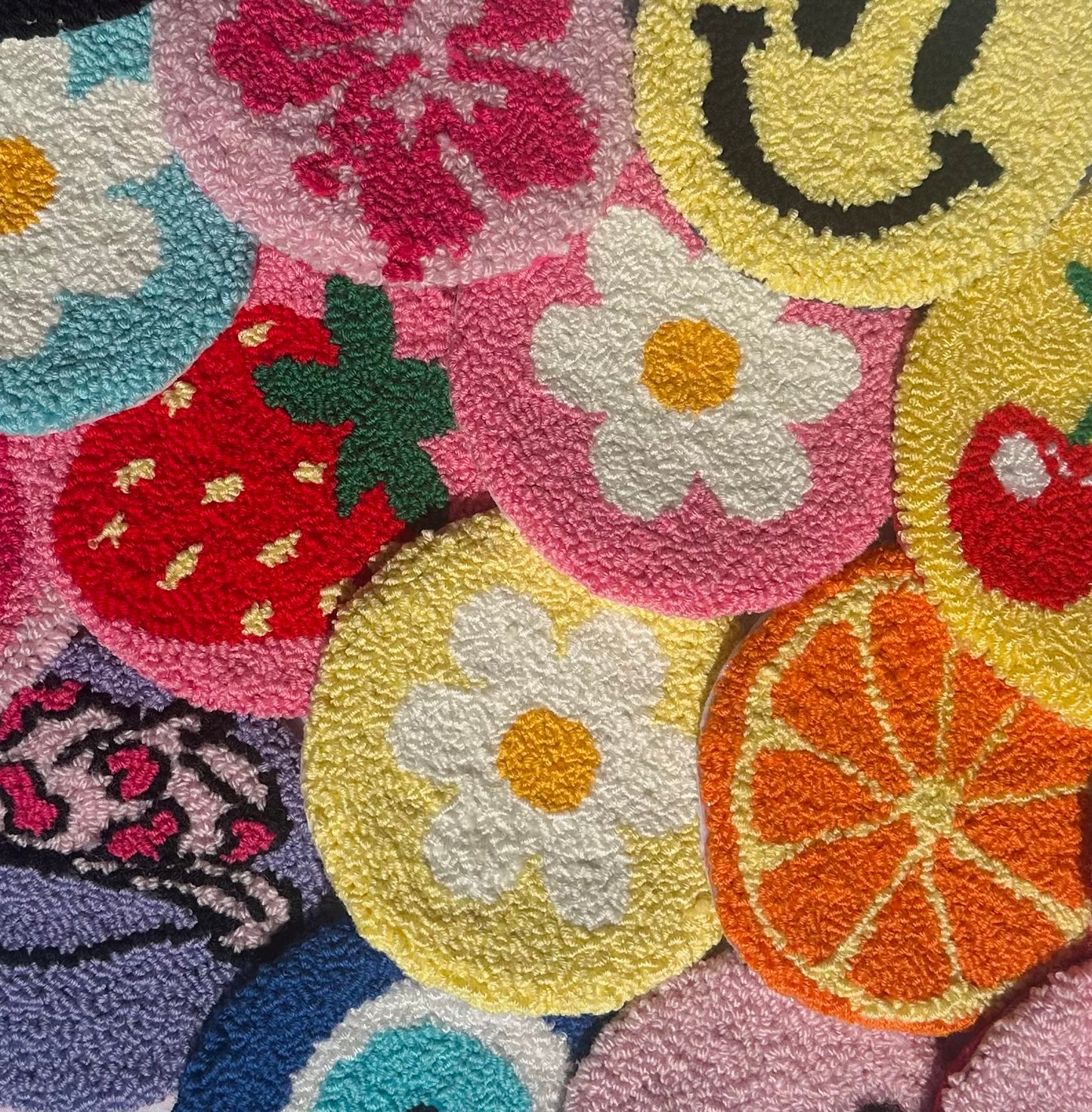 Mug Rug Pinks💞🌺🎀