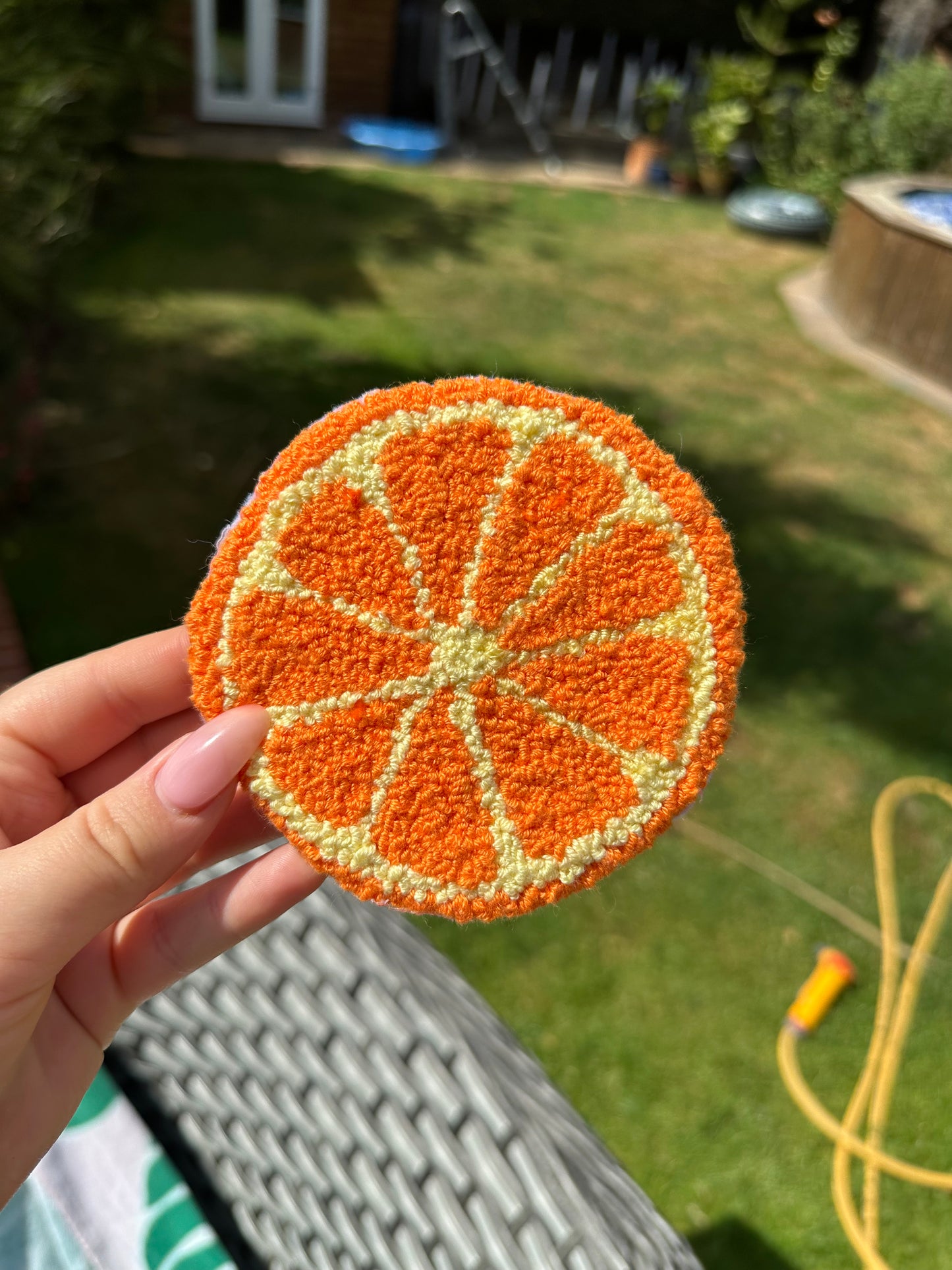 Mug rug Fruits🍊🍓🍒