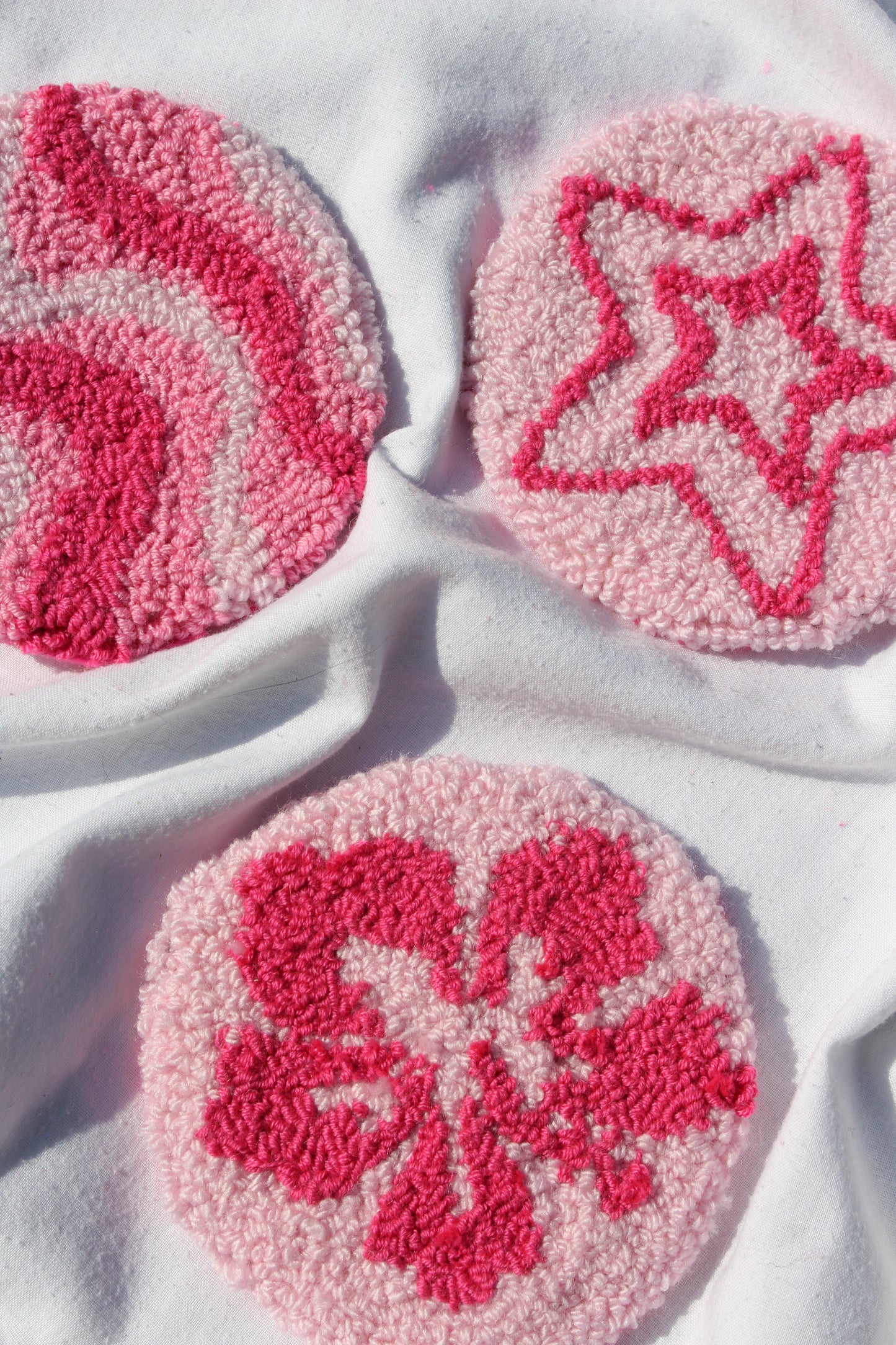 Mug Rug Pinks💞🌺🎀